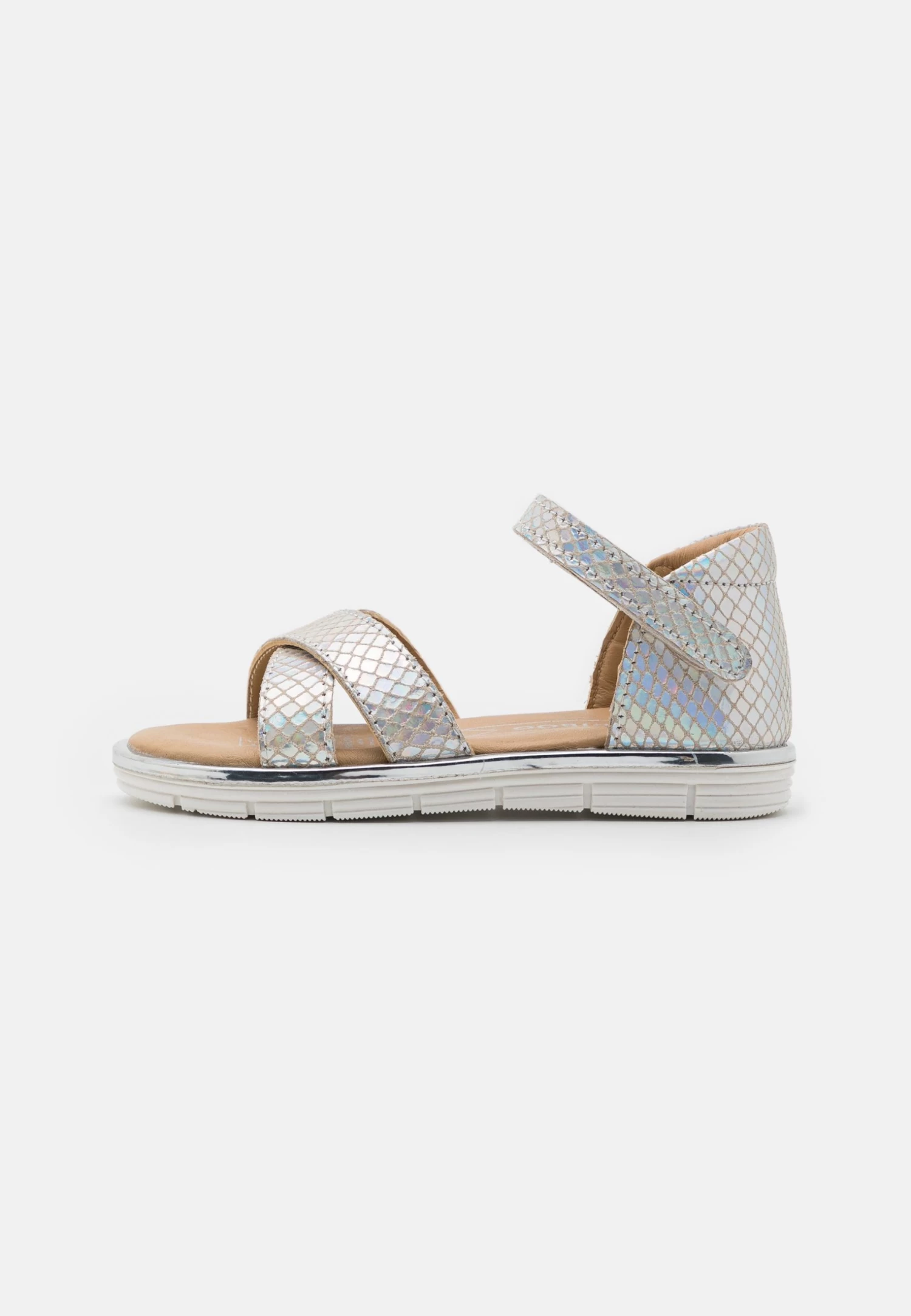 Friboo Holographic Leather - Sandalen - Silver 1 Friboo Holographic Leather - Sandalen - Silver