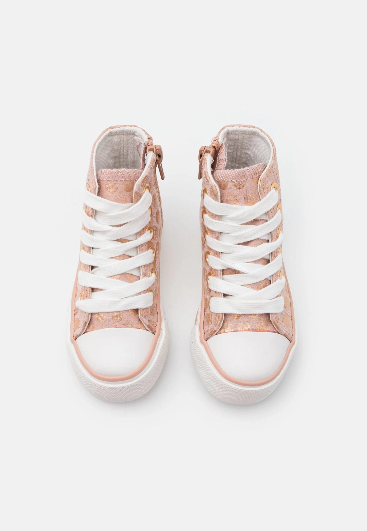 Friboo Sneakers Hoog - Rose Gold 4 Friboo Sneakers Hoog - Rose Gold - Afbeelding 4