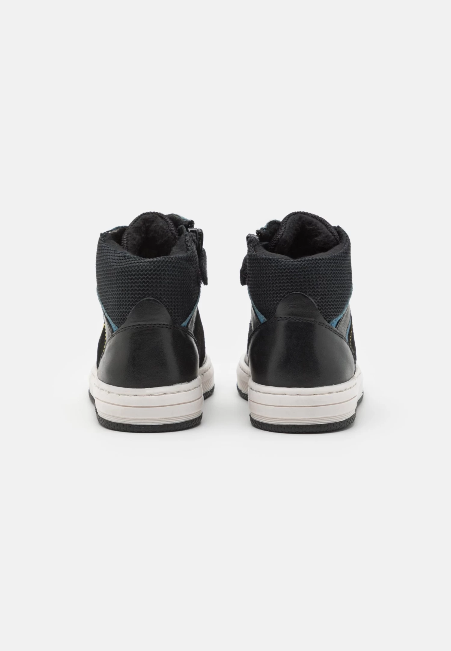 Friboo Leather - Sneakers Hoog - Black 3 Friboo Leather - Sneakers Hoog - Black - Afbeelding 3