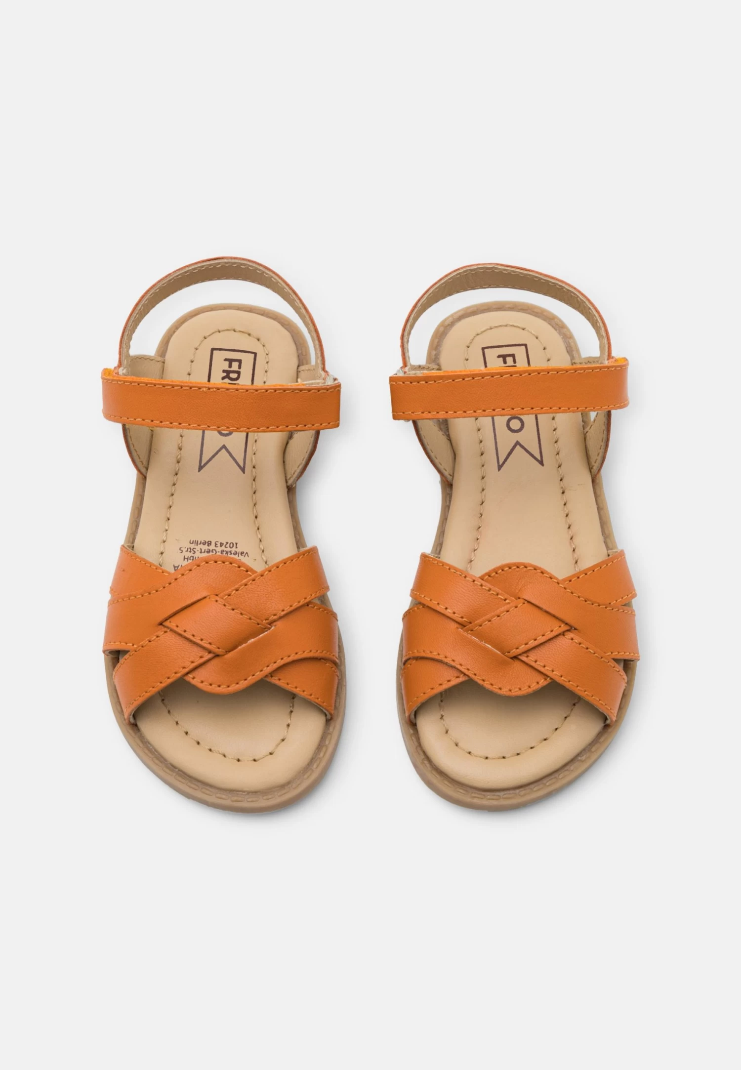 Friboo Leather - Sandalen - Orange 4 Friboo Leather - Sandalen - Orange - Afbeelding 4