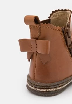 Friboo Leather - Korte Laarzen - Cognac -Friboo 6387cb2220be424cb7d5bb434b397b54