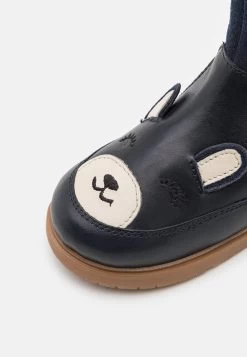 Friboo Leather - Snowboots- Dark Blue -Friboo 63c6886ea50e4c589fe02b48851d45d5