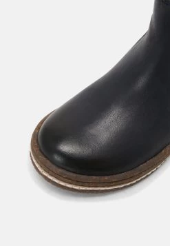 Friboo Leather Booties - Korte Laarzen - Dark Blue -Friboo 6689351e067b410585c36469e80cc785
