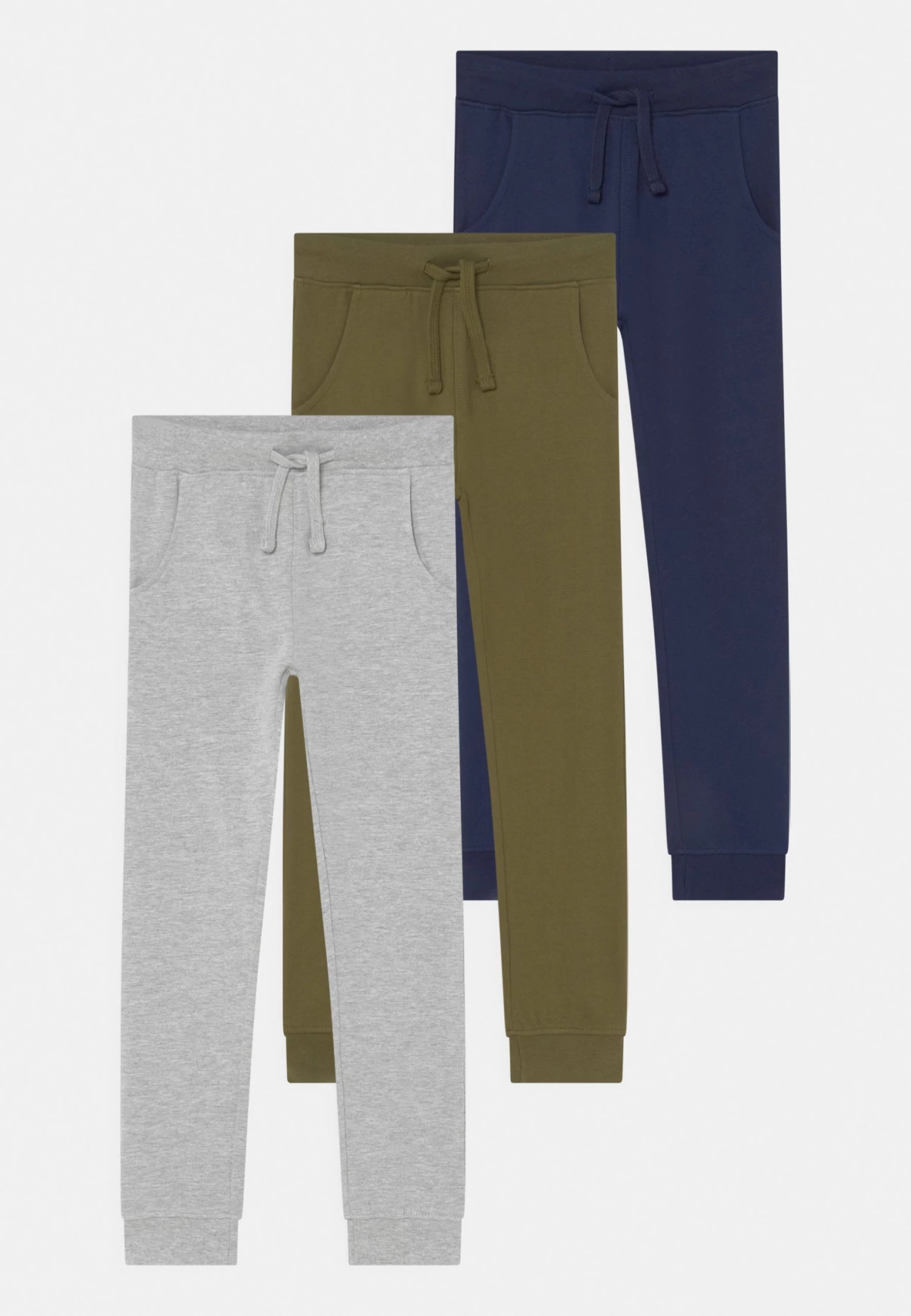 Friboo 3 Pack - Broek - Grey/Khaki/Dark Blue 1 Friboo 3 Pack - Broek - Grey/Khaki/Dark Blue