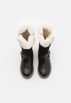 Friboo Leather - Snowboots- Black -Friboo 7f44b231b9f0403495ca3c3f4cd1e3fc
