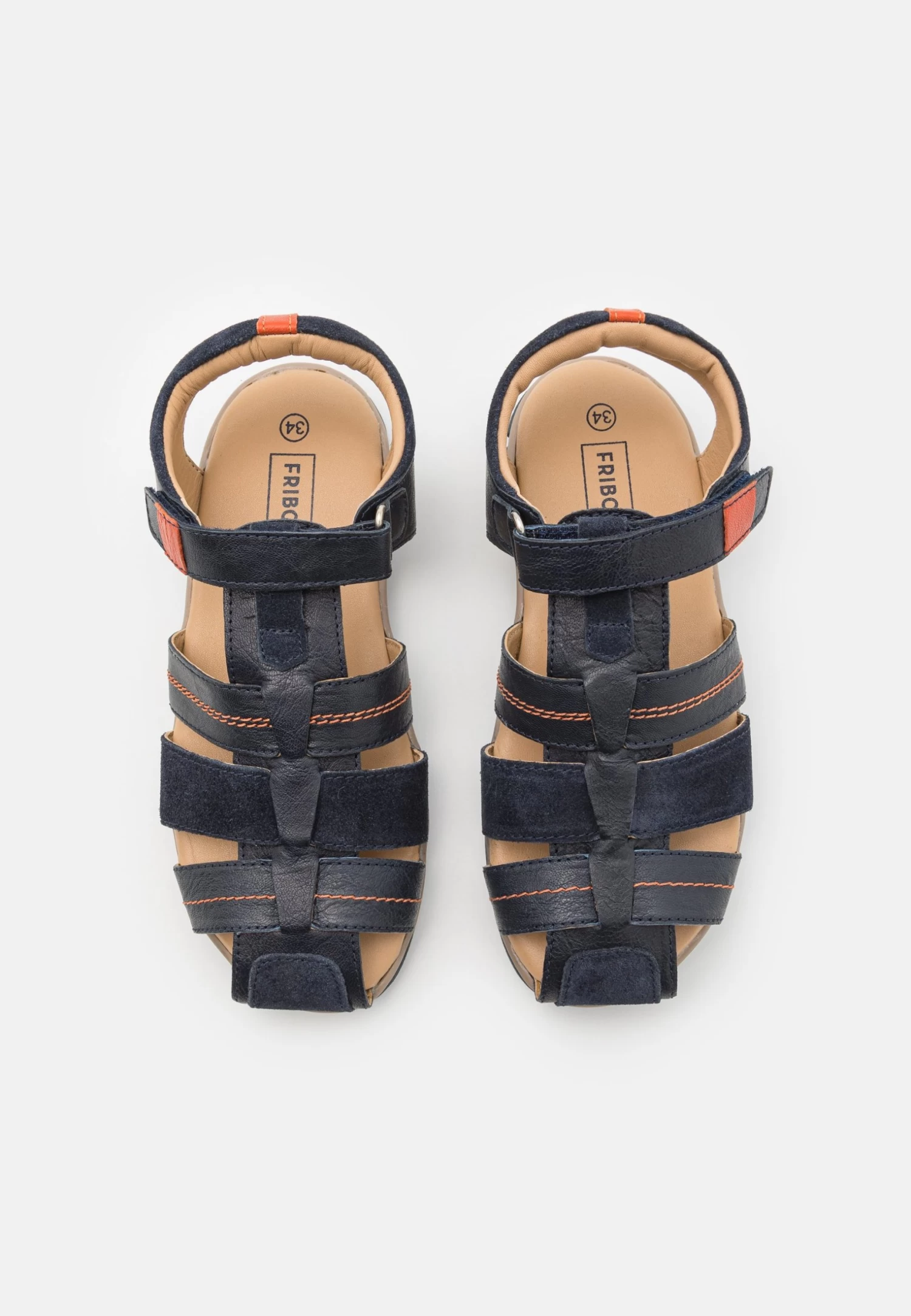 Friboo Leather - Sandalen - Dark Blue 4 Friboo Leather - Sandalen - Dark Blue - Afbeelding 4