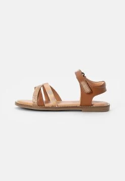 Friboo Leather Sandals - Sandalen - Cognac